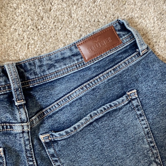 Vintage high-rise denim shorts - Picture 2 of 4